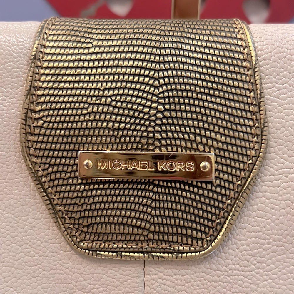 Michael Kors Python Like Leather Embossed Clutch … - image 4